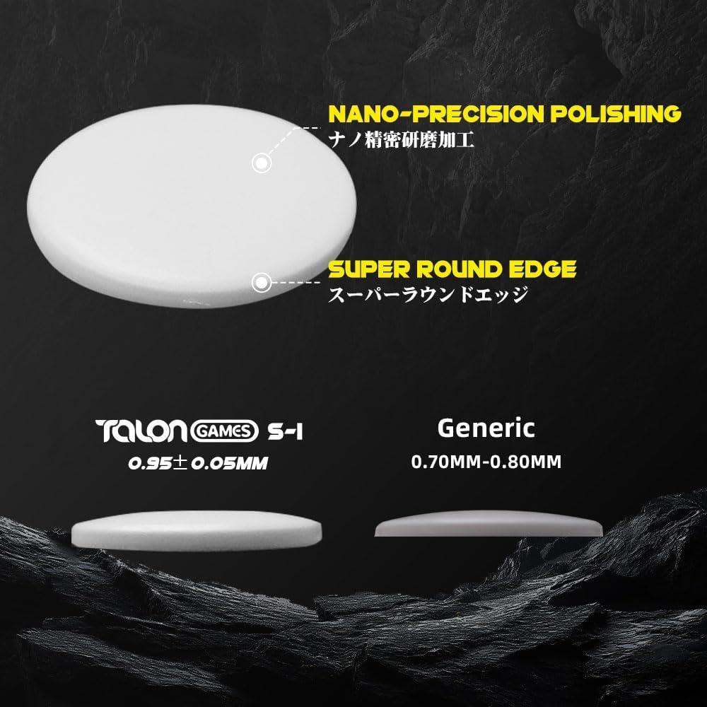 TALONGAMES S1 Universal Dots PTFE Gaming Mouse Feet / Mouse Skate (Speed)