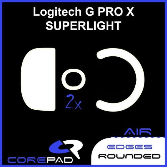 Corepad AIR G Pro X Superlight / GPX PTFE Mouse Feet / Mouse Skate for Cloth Mouse pad (Speed)