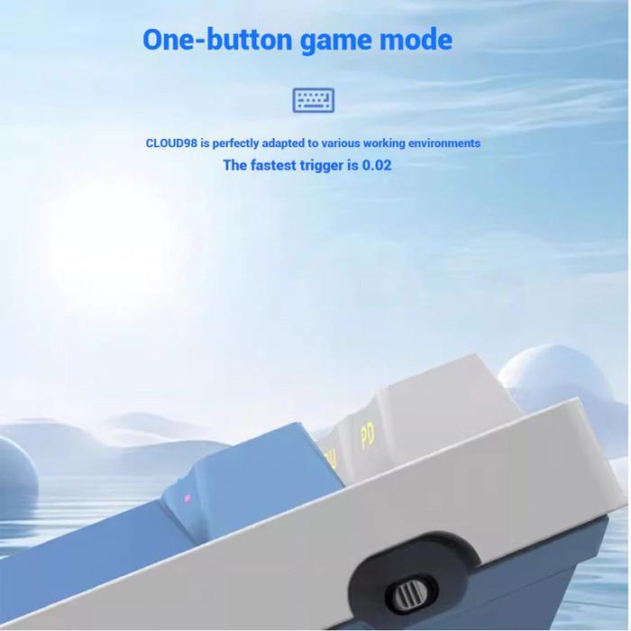 IPI Cloud98 8K Hall Effect 98% Keyboard Rapid Trigger SOCD DKS Wooting