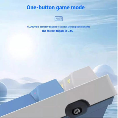 IPI Cloud98 8K Hall Effect 98% Keyboard Rapid Trigger SOCD DKS Wooting