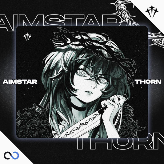 Aimstar Thorn Poron base Gaming Mousepad (Speed)