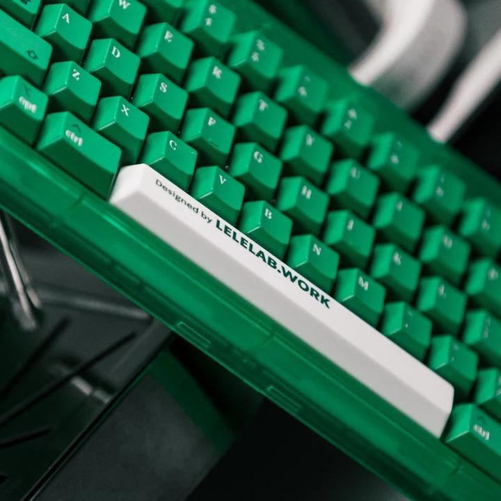LeleLab Supsup Colombian Green Keycaps Cherry Profile UV Printed ABS Keycap 138-Keys