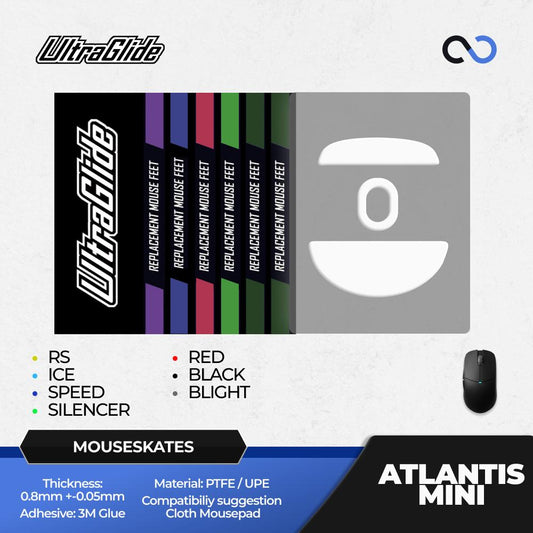 Meow Gaming Gear UltraGlide Lamzu Atlantis Mini Mouse Feet / Mouse Skate