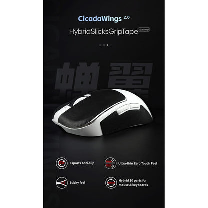 XRaypad Cicada Wings V2 Razer Deathadder V3 Pro grip tape