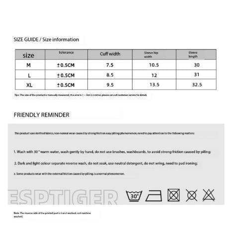 ESPTiger Gaming Arm Sleeve Nylon and Spandex Anti-Drag Material