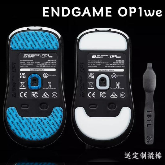 TBTL BTL V2 Endgame Gear OP18K / OP1WE / OP1 Series Mouse Feet / Mouse Skate PTFE for Cloth Mouse pad (Speed)