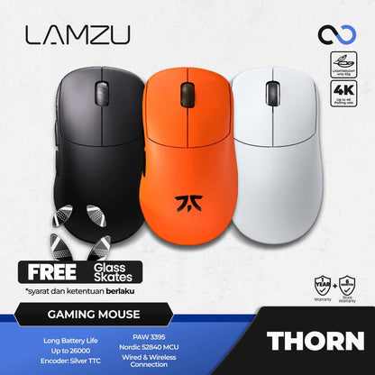 Lamzu Thorn Wireless Ultra Light Ergonomic Gaming Mouse