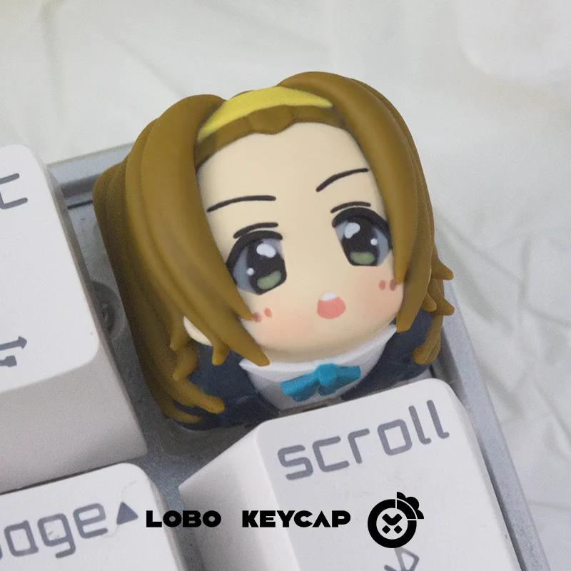 Lobo Tainaka Ritsu K-ON Anime Theme Artisan Keycaps Resin Keycap