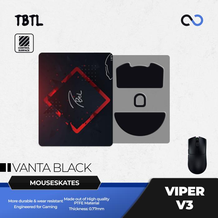 TBTL Razer Viper V3 Pro Mouse Feet / Mouse Skate PTFE for Cloth Mouse pad