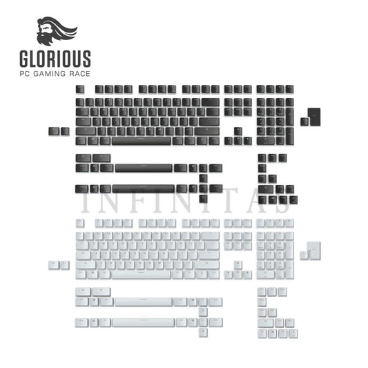 Glorious Aura PBT Pudding Keycaps V2 - 145 keys