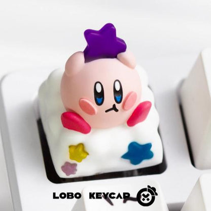 Lobo Kirby Pokemon Anime Game Artisan Keycaps Resin Keycap
