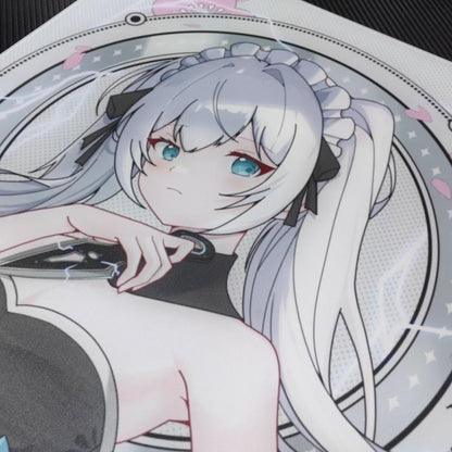 D-Glow YING Silicone Base Glass Gaming Mousepad Kaca (Speed-Control)