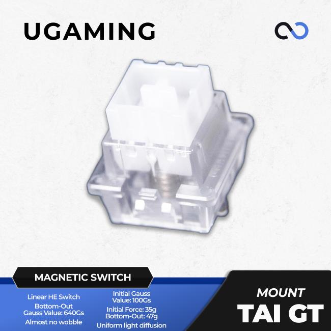 UGAMING Mountain Tai HE GT Magnetic Hall Effect Keyboard switch (Linear)