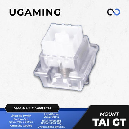 UGAMING Mountain Tai HE GT Magnetic Hall Effect Keyboard switch (Linear)