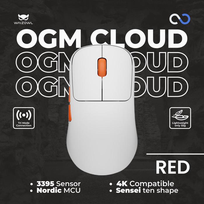 Waizowl OGM Cloud 4k Three mode Ultra Light Wireless Gaming Mouse