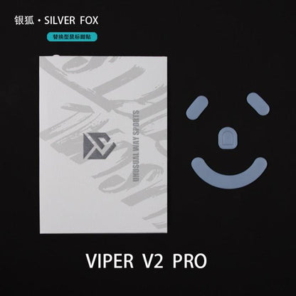 Unusual Way Sports Silver Fox Razer Viper V2 Pro Mouse Feet / Mouse Skate PTFE (Speed)