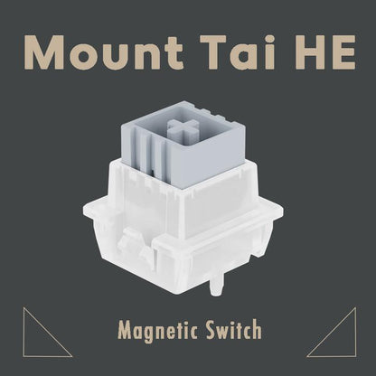 UGAMING Mountain Tai HE Magnetic Hall Effect Keyboard switch (Linear)