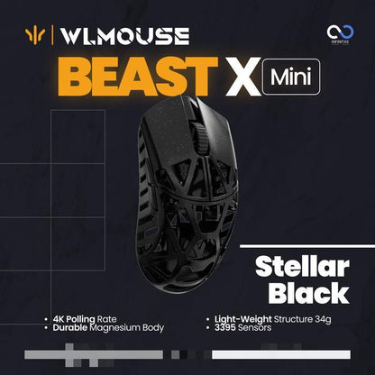 WLMouse Beast X Mini Super Light Magnesium Wireless Gaming Mouse