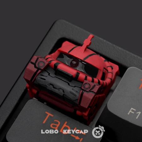 Lobo Zaku Mobile Suit Gundam Anime Theme Artisan Keycaps Resin Keycap