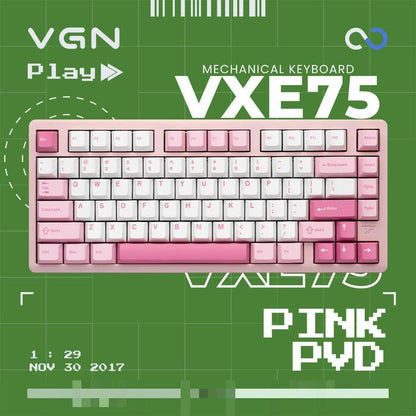 VGN VXE75 / VXE 75 Hotswap Gasket Wireless 75% Alu Mechanical Keyboard