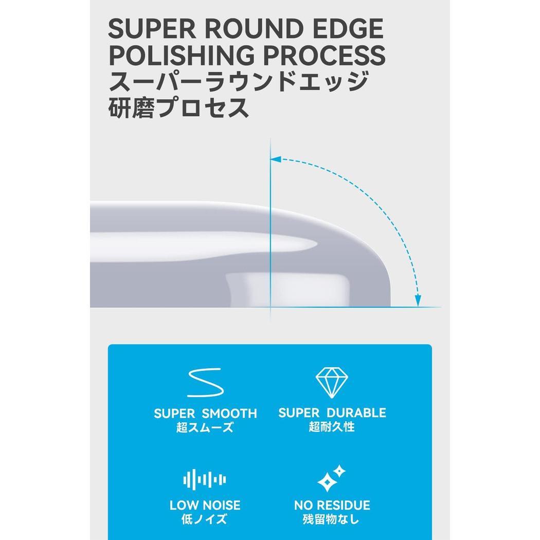 TALONGAMES Red Donuts Universal Mouse Feet / Mouse Skate PTFE (Hybrid-Control)