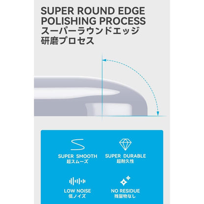 TALONGAMES Red Donuts Universal Mouse Feet / Mouse Skate PTFE (Hybrid-Control)