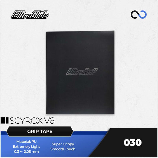Meow Gaming Gear Ultraglide 030 SCYROX V6 Gaming Mouse Grip Tape 0.3mm Anti-Slip Poron / Polyutherane