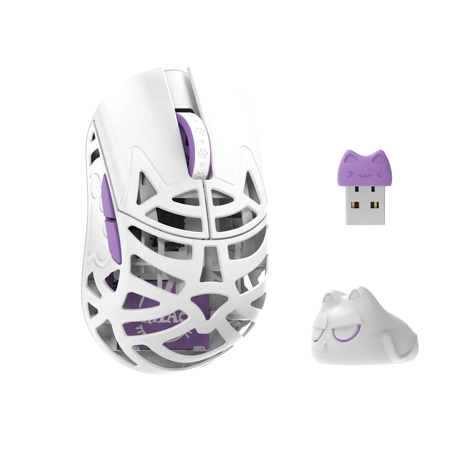 WLMouse Miao 8k Wireless Ultra Light Magnesium PAW3950 HS Finger tip Gaming Mouse