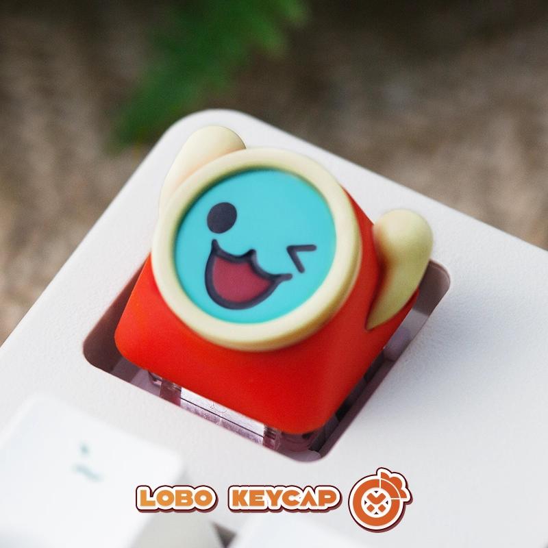 Lobo Taiko no Tatsujin Theme Artisan Keycaps Resin Keycap