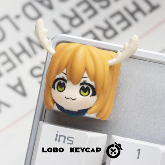 Lobo Noko Kanoko My Deer Friend Nokotan New Year Chiikawa Theme Artisan Keycaps Resin Keycap