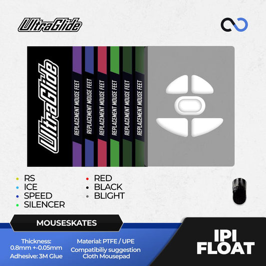 Meow Gaming Gear UltraGlide IPI Float Series Mouse Feet / Mouse Skate