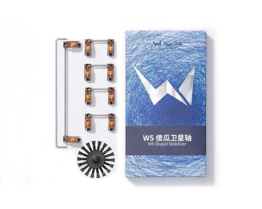 Wuque Studio WS Stupid Clip In Stabilizer PCB Mount Mechanical Keyboard Stabs