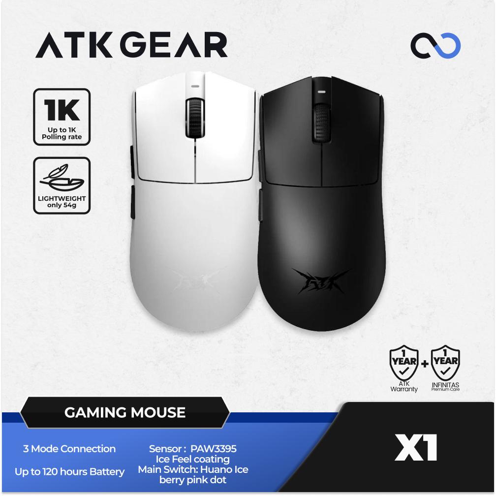 ATK X1 Blazing Sky 8K Wireless Light Weight PAW3395 Gaming Mouse Viper V3 Pro Shape