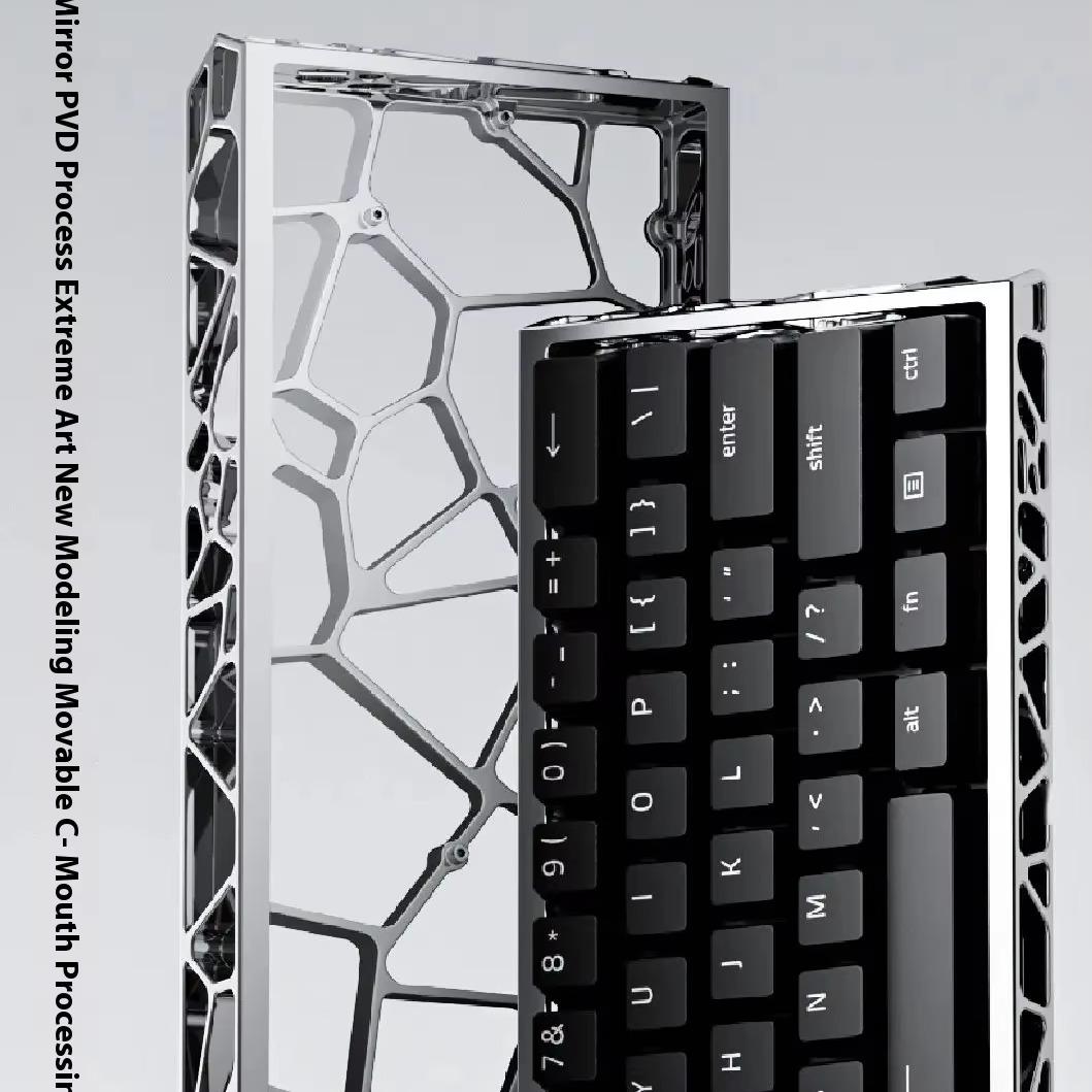 UR Studio Sora60 Custom 60% Aluminium Keyboard Case DIY for Wooting 60HE+ / GH60 / TOFU60 / Holy60 Clone