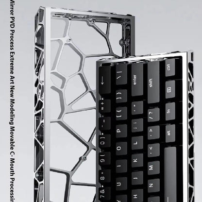 UR Studio Sora60 Custom 60% Aluminium Keyboard Case DIY for Wooting 60HE+ / GH60 / TOFU60 / Holy60 Clone