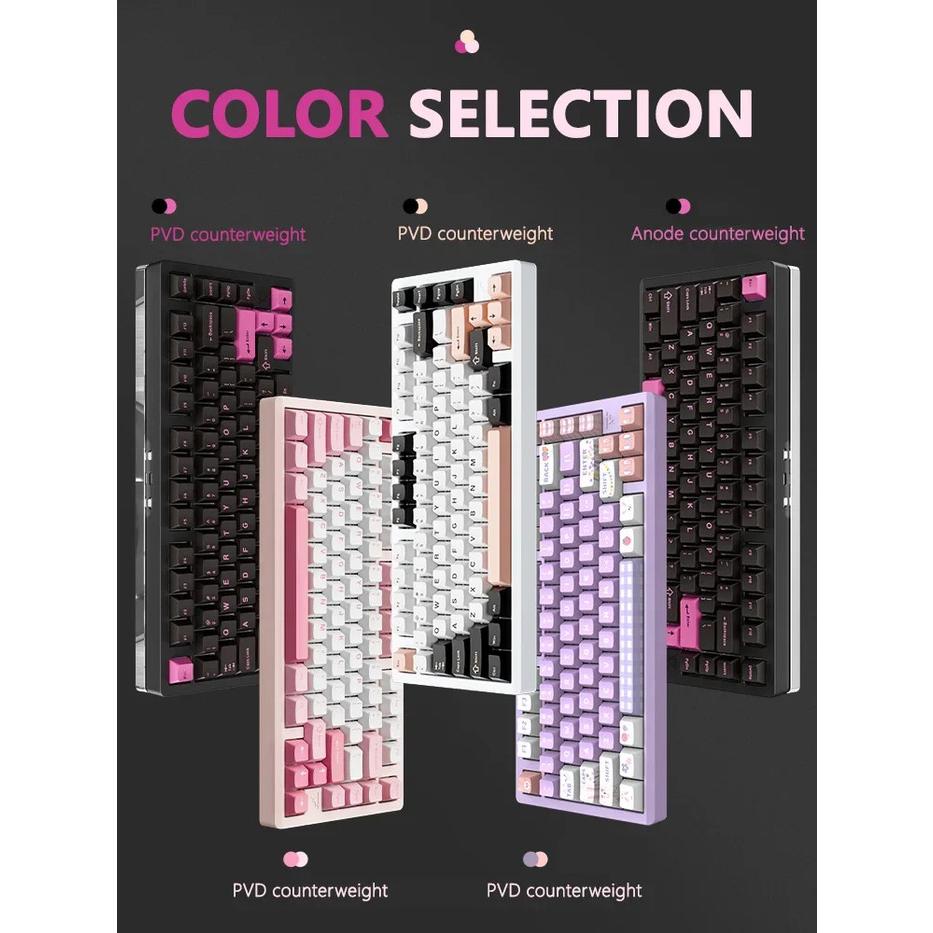 VGN VXE75 / VXE 75 Hotswap Gasket Wireless 75% Alu Mechanical Keyboard