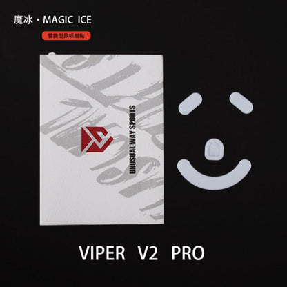 Unusual Way Sports Magic ICE Razer Viper V2 Pro Mouse Feet / Mouse Skate PTFE (Speed)