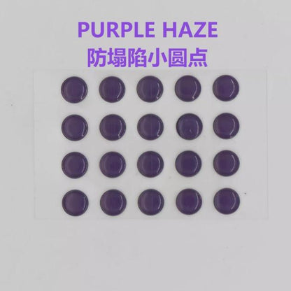 BMK Purple Haze Pro Dots Universal Mouse Feet / Mouse Skate PTFE Obsidian Air Clone (Hybrid-Control)