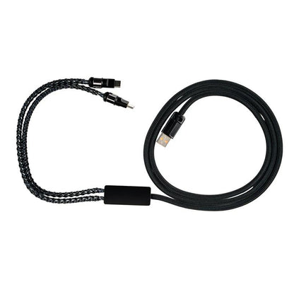 Wraith Dual Output Braided Cable 8k USB Type A to C Mechanical Keyboard / Mouse Kabel Wire