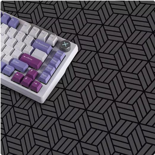 Spacepad Prussian So Mian Rubber Base Gaming Mousepad (Hybrid-Speed)