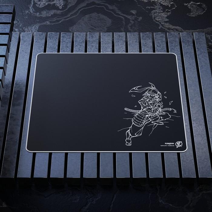 Kurosun Samurai Semi-Firm Alpha Cell Base Artisan Gaming Mousepad (Hybrid)