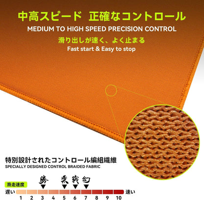 TALONGAMES SEN Soft Rubber Base Gaming Mousepad Artisan Zero Clone (Hybrid-Control)