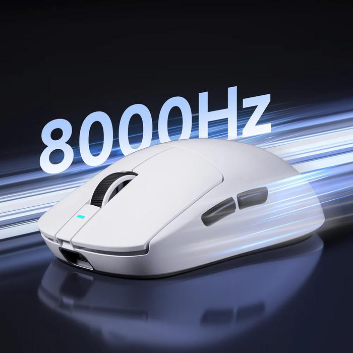 MCHOSE A7 V2 Ultra 8K Wireless Ultra Light Weight PAW3950ti Gaming Mouse GPX Shape