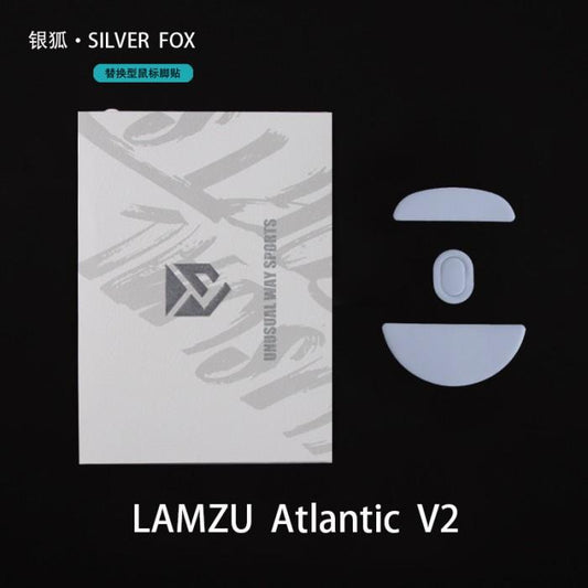 Unusual Way Sports Silver Fox Lamzu Atlantis OG V2 Pro Mouse Feet / Mouse Skate PTFE (Speed)