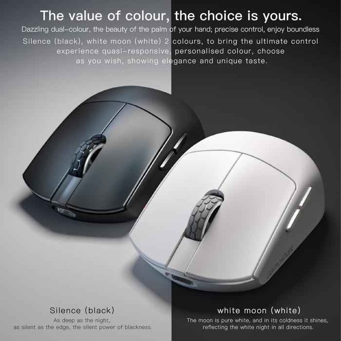 Darmoshark M5 MP Fish Head 4K 8K Wireless Ultra Light Finger Tip Gaming Mouse