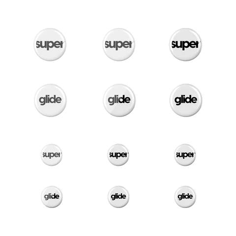 PULSAR Superglide Type-C Dots Universal Mouse Feet / Mouse Glass Skate Kaca (Hybird-Control)