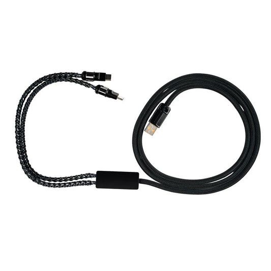 Wraith Dual Output Braided Cable 8k USB Type A to C Mechanical Keyboard / Mouse Kabel Wire