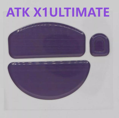 BMK Purple Haze Pro ATK X1 Ultimate Mouse Feet / Mouse Skate PTFE Obsidian Air Clone (Hybrid-Control)