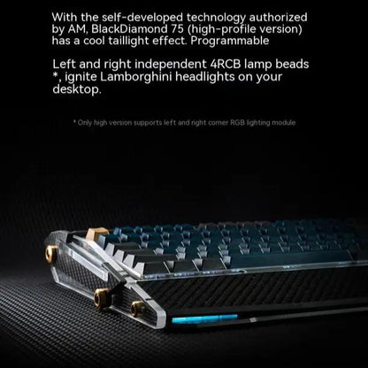 Angry Miao / Dry Studio Black Diamond 75 Wireless Mechanical Keyboard