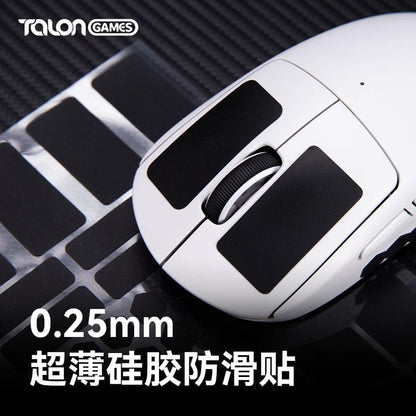 Talongames D01 Universal Pre-Cut Mouse Grip Tape 0.25mm Anti-Slip Poron / Polyutherane
